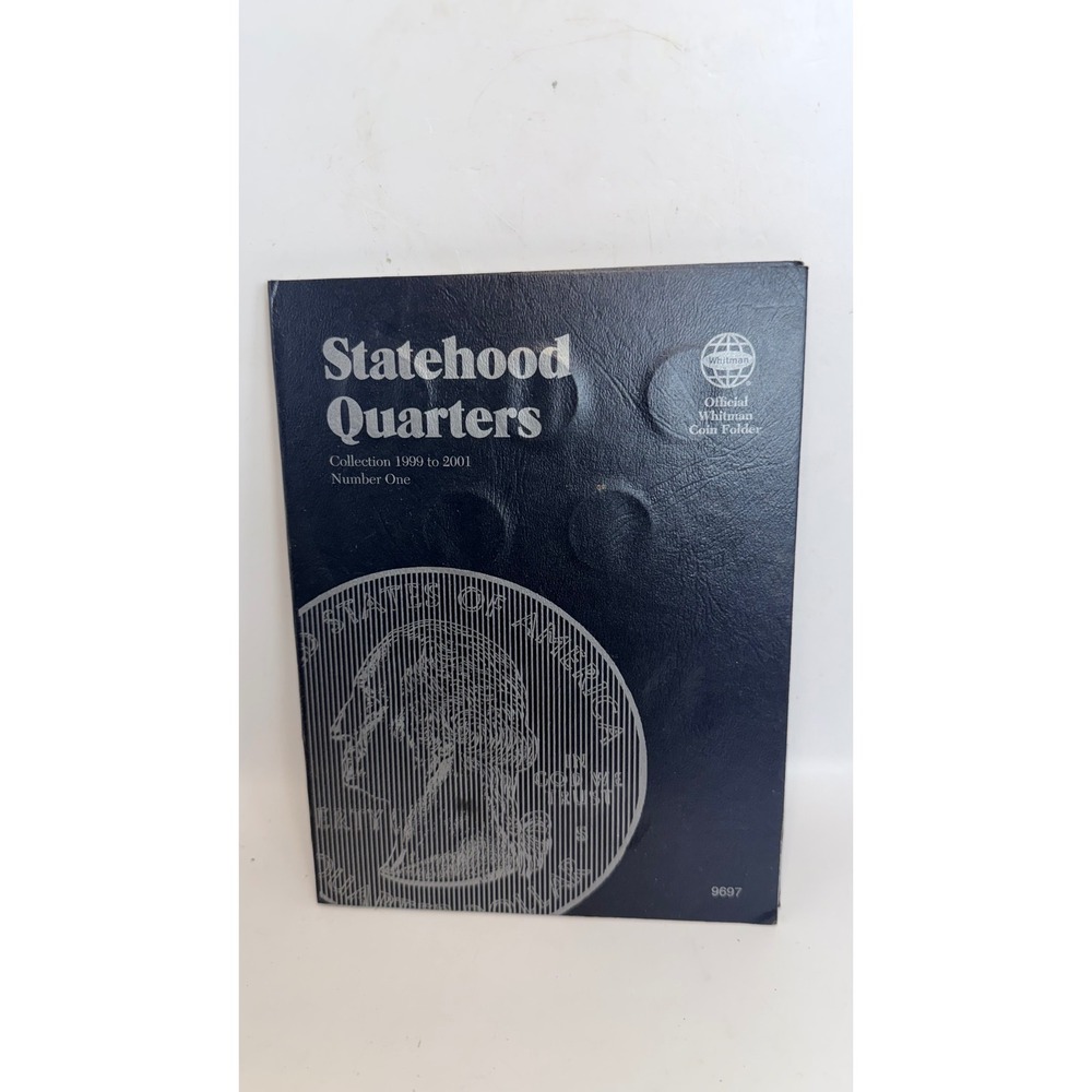 Whitman Statehood Quarters Collection‎ Number One 1999-2001 Coin Folder Partial